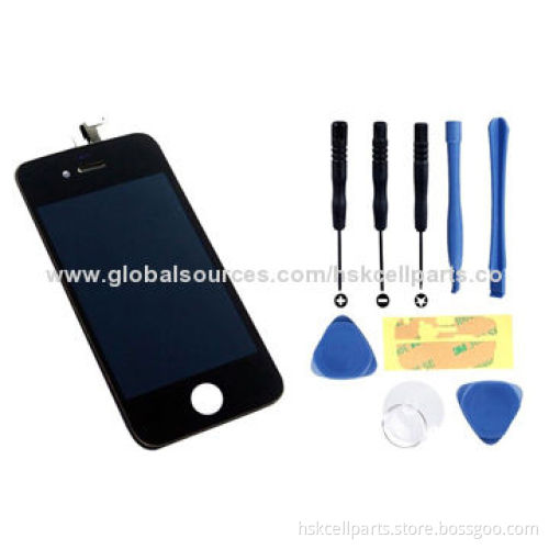 Mobile phone color conversion kit, black or white, for iPhone 4